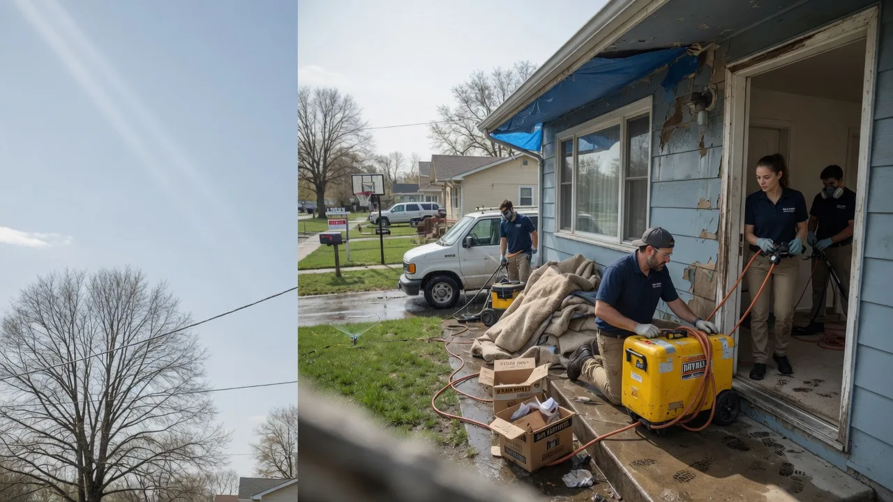 Basement Flood Cleanup in Rugby, ND near me